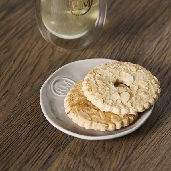 RIVIÈRA MAISON Rivièra Maison Portofino Mini Cake Plate Flax – Gebaksbordje