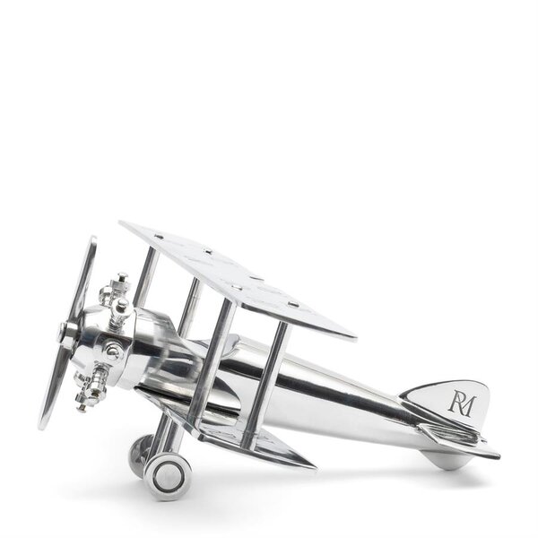 RIVIÈRA MAISON Rivièra Maison RM Monogram Airplane Statue – Decoratief Vliegtuig