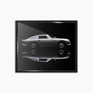 James Bond Aston Martin DB5 – Plexiglas Kunstwerk