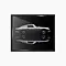 Wandbild Aston Martin DB5 James Bond – Plexiglas mit Holzrahmen – 50x60 cm