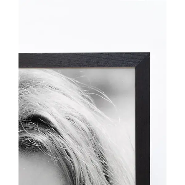 Any Image Décoration Murale Young Sophia Loren – Hêtre Noir – 50x60 cm