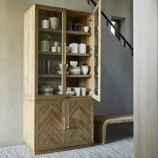 RIVIÈRA MAISON Rivièra Maison Sardis Storage Jar Wide – Vorratsglas mit Holzdeckel