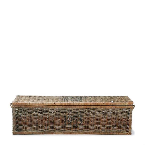 RIVIÈRA MAISON Malle Cobblers Wharf Rustic Rattan Rivièra Maison – Grande Malle de Rangement – 160x40 cm