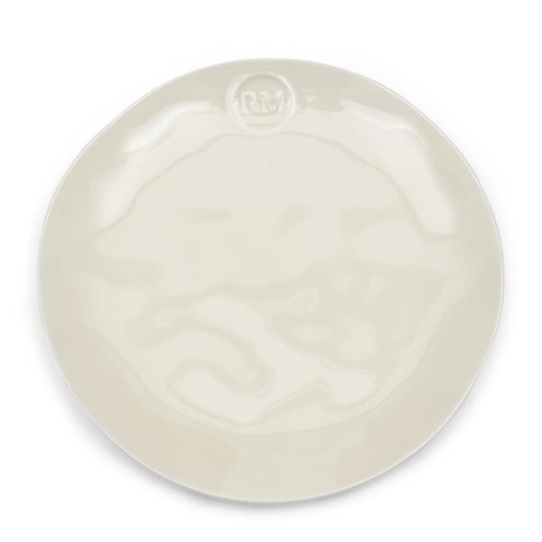 RIVIÈRA MAISON Rivièra Maison Portofino Breakfast Plate White – Frühstücksteller Porzellan – Ø 20 cm