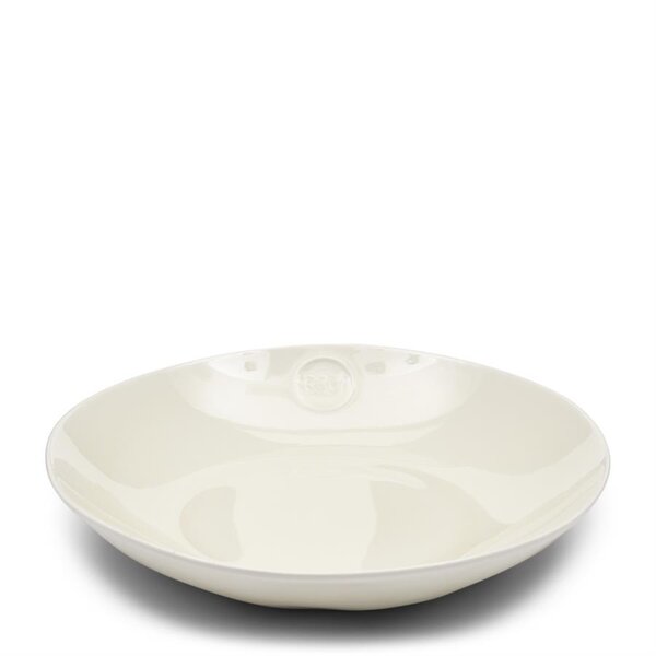 RIVIÈRA MAISON Rivièra Maison Portofino Pasta Plate White – Porseleinen Pastabord – Ø 23 cm