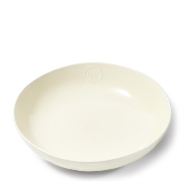 RIVIÈRA MAISON Rivièra Maison Plat de Service Portofino Blanc – Grand Saladier – Ø 32 cm