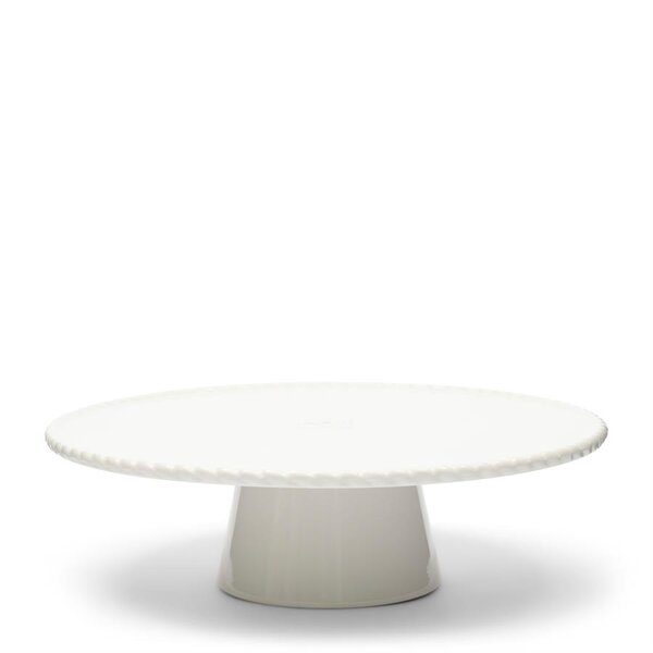 RIVIÈRA MAISON Rivièra Maison Elegant Twist Cake Stand – Porseleinen Taartplateau – Ø 33 cm