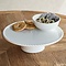 RIVIÈRA MAISON Rivièra Maison Elegant Twist Cake Stand – Porseleinen Taartplateau – Ø 33 cm