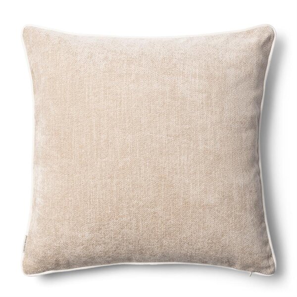 RIVIÈRA MAISON Rivièra Maison RM Monogram Aveiro Pillow 60x60 cm – Luxe Beige Kussenhoes