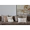 RIVIÈRA MAISON Rivièra Maison RM Monogram Aveiro Kissenhülle 60x60 cm – Luxus Deko-Kissen Flax