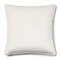 RIVIÈRA MAISON Rivièra Maison RM Monogram Velvet Pillow 50x50 cm – Wit Fluweel Sierkussen incl. Vulling