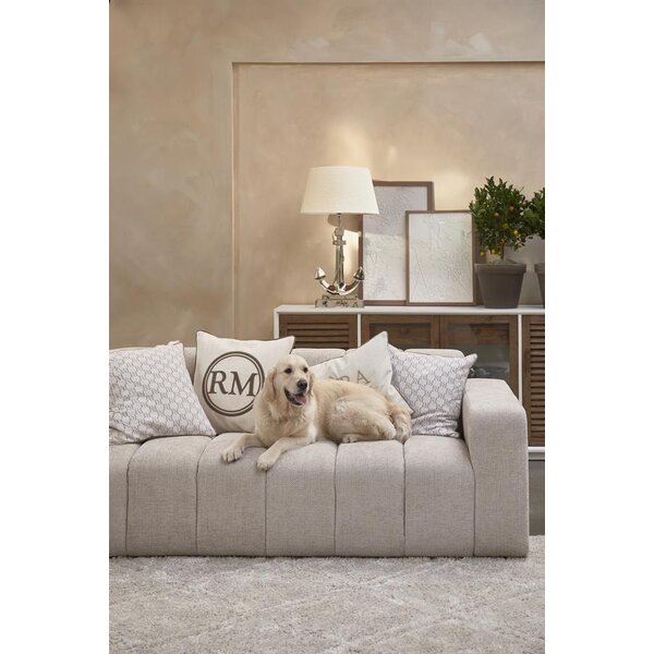 RIVIÈRA MAISON Rivièra Maison Samone Kissen 65x45 cm – Elegantes Deko-Kissen Weiß