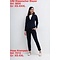ESVIVID UNI Klassischer Blazer Champagne – Luxuriöser Stretch-Blazer – Gr. XS bis XXL
