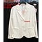 ESVIVID Blazer Classique UNI Écru – Blazer Stretch Confortable – Tailles XS à XXL