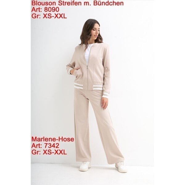 ESVIVID Marlene-Hose Wollweiß – Weite Stretch-Hose – Gr. XS bis XXL