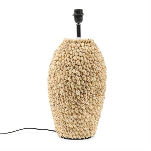 RIVIÈRA MAISON Rivièra Maison Coco Bay Shell Tafellamp – Luxe Organische Schelpenlamp – 28x28x42 cm