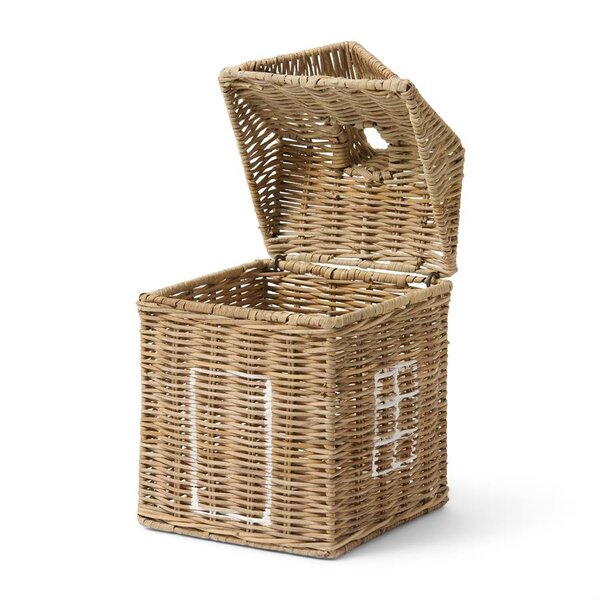 RIVIÈRA MAISON Rivièra Maison Rustic Rattan House Tissue Box – Luxe Handgevlochten Tissuebox