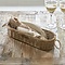 RIVIÈRA MAISON Rivièra Maison Corbeille à Pain Fresh Baguette – Panier à Pain de Luxe en Rotin – 40x14 cm
