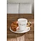 RIVIÈRA MAISON Rivièra Maison Assiette à Déjeuner Bonjour – Assiette de Luxe en Porcelaine – Ø 20,5 cm