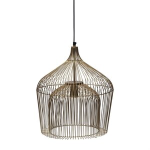 Rivièra Maison Manhattan Hanglamp – Softgold – Ø 38 cm