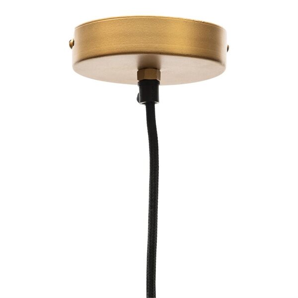 RIVIÈRA MAISON Rivièra Maison Suspension Manhattan – Luminaire de Luxe Façonné Main – Softgold – Ø 38 cm