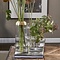 RIVIÈRA MAISON Rivièra Maison RM Classic Club Bouquet Vase – Luxe Mondgeblazen Vaas met Gouden Rand – Ø 24 cm