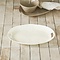RIVIÈRA MAISON Rivièra Maison Portofino Serving Plate – Luxe Porseleinen Serveerschaal met Handvaten – 36x25 cm