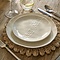 RIVIÈRA MAISON Rivièra Maison Portofino Mare Dinner Plate – Exklusiver Keramik-Speiseteller Weiß – Ø 27 cm