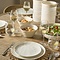RIVIÈRA MAISON Rivièra Maison Portofino Mare Dinner Plate – Exklusiver Keramik-Speiseteller Weiß – Ø 27 cm