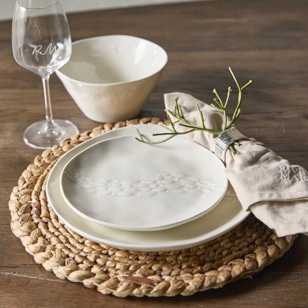 RIVIÈRA MAISON Rivièra Maison Portofino Mare Breakfast Plate – Exklusiver Keramik-Frühstücksteller – Ø 21 cm