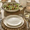 RIVIÈRA MAISON Rivièra Maison Assiette Petit-Déjeuner Portofino Mare – Assiette en Céramique de Luxe – Ø 21 cm