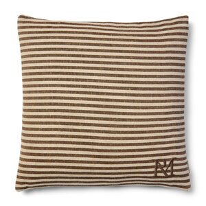 Rivièra Maison RM Linea Sierkussen – Beige/Bruin – 50 x 50 cm