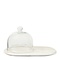 RIVIÈRA MAISON Rivièra Maison Pianello Cloche – Luxe Marmeren Serveerschaal met Glazen Stolp – 40x22 cm