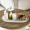 RIVIÈRA MAISON Rivièra Maison Pianello Cloche – Luxe Marmeren Serveerschaal met Glazen Stolp – 40x22 cm