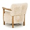 RIVIÈRA MAISON Rivièra Maison Glenn Armchair Cloud Fur – Exklusiver Teddy-Lounge-Sessel mit Eschenholz – 72x73x76.5 cm