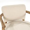 RIVIÈRA MAISON Rivièra Maison Glenn Armchair Herringbone Beige – Exklusiver Fischgrät-Lounge-Sessel mit Eschenholz – 72x73x76.5 cm