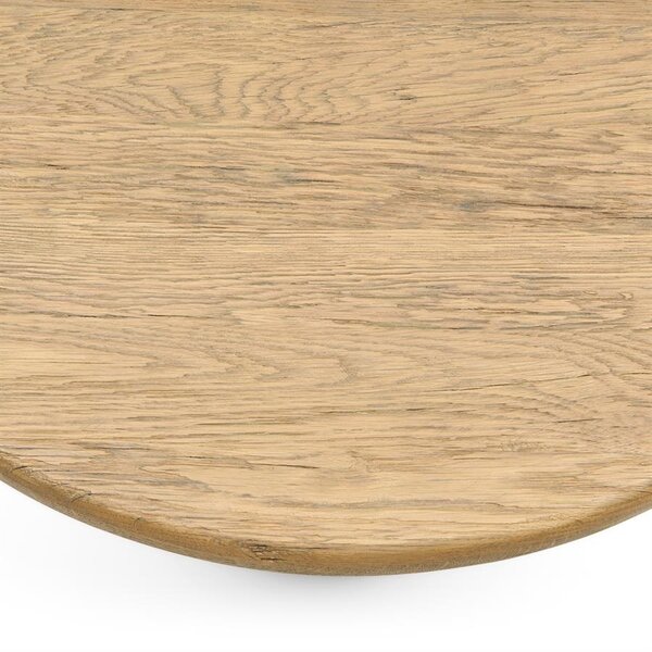 RIVIÈRA MAISON Rivièra Maison Cala Nova Coffee Table Dia 60 – Luxe Ronde Eikenhouten Salontafel – Ø 60 cm