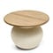 RIVIÈRA MAISON Rivièra Maison Cala Nova Coffee Table Dia 60 – Exklusiver Runder Eichenholz-Couchtisch – Ø 60 cm