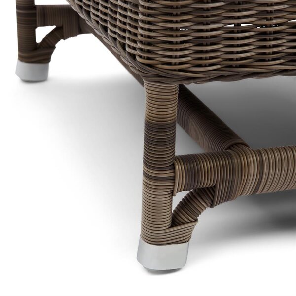 RIVIÈRA MAISON Rivièra Maison Nicolas Outdoor Footstool – Exklusiver Luxus-Gartenhocker & Fußhocker – 65x65x50 cm