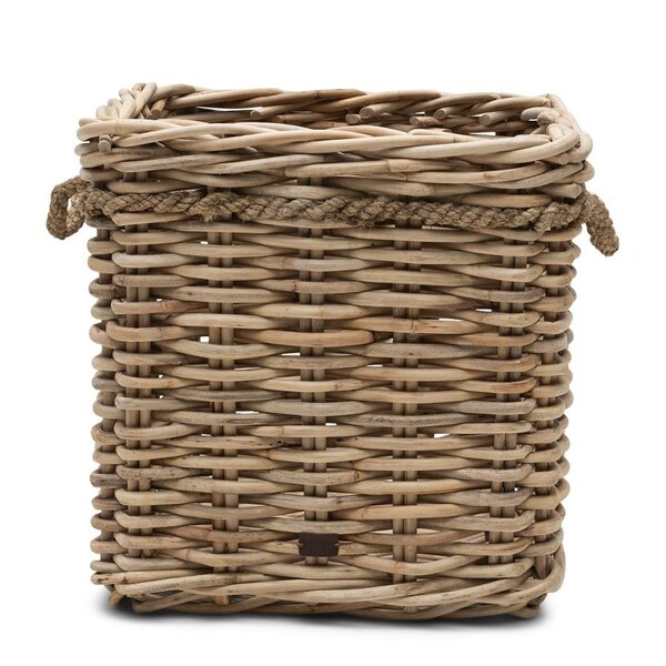 RIVIÈRA MAISON Rivièra Maison Fiuggo Planter 64x64 – Exklusiver Handgefertigter Rattan-Pflanzkübel – 64x64x64 cm