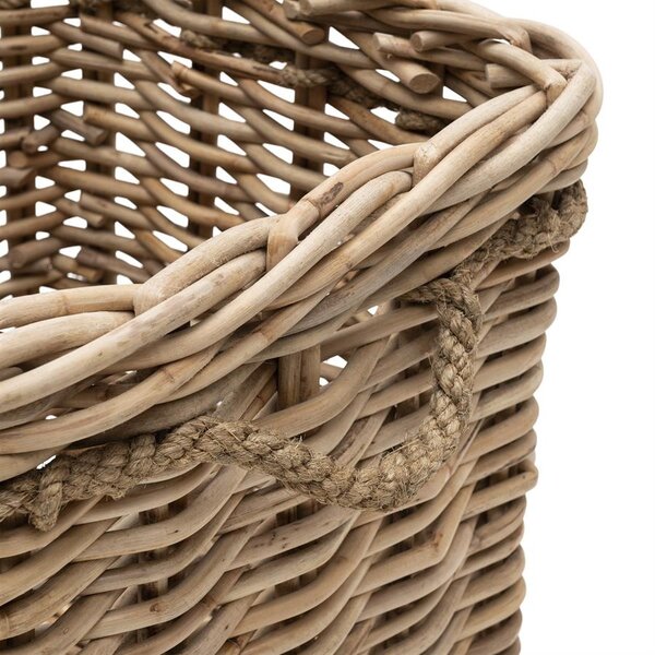 RIVIÈRA MAISON Rivièra Maison Fiuggo Planter 64x64 – Luxe Handgemaakte Rotan Plantenbak – 64x64x64 cm