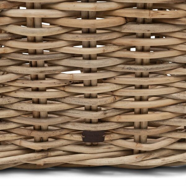 RIVIÈRA MAISON Rivièra Maison Fiuggo Planter 64x64 – Exklusiver Handgefertigter Rattan-Pflanzkübel – 64x64x64 cm