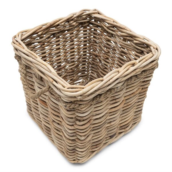 RIVIÈRA MAISON Rivièra Maison Fiuggo Planter 64x64 – Exklusiver Handgefertigter Rattan-Pflanzkübel – 64x64x64 cm