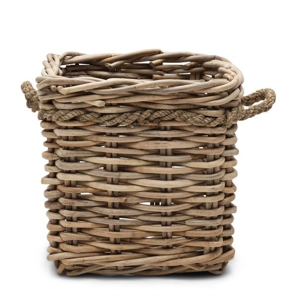 RIVIÈRA MAISON Rivièra Maison Fiuggo Planter 50x50 – Exklusiver Handgefertigter Rattan-Pflanzkübel – 50x50x50 cm
