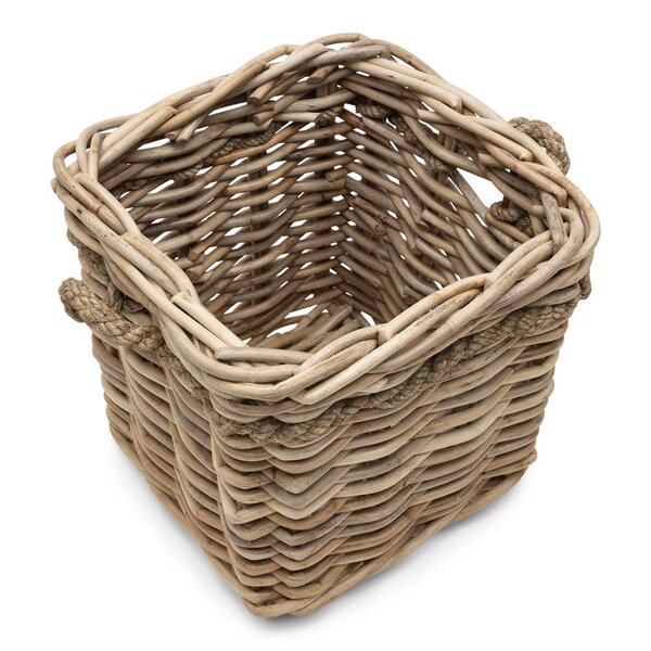 RIVIÈRA MAISON Rivièra Maison Fiuggo Planter 50x50 – Luxe Handgemaakte Rotan Plantenbak – 50x50x50 cm
