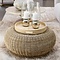 RIVIÈRA MAISON Rivièra Maison Benoa Coffee Table – Exklusiver Handgeflochtener Rattan-Couchtisch – Ø 80 cm