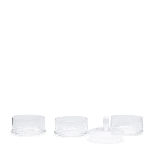 RIVIÈRA MAISON Rivièra Maison La Cucina Pot Mini – Luxe Handgemaakte 3-Laags Glazen Voorraadpot – Ø12x22,5 cm