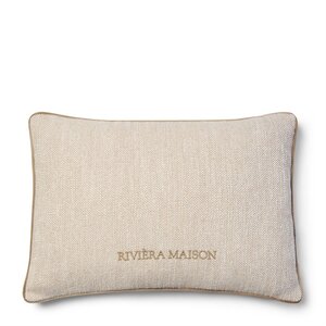 Rivièra Maison Novel Zierkissen – 65 x 45 cm (Inkl. Füllkissen)