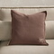 RIVIÈRA MAISON Rivièra Maison RM Lunee Pillow 50x50 – Exklusives Zierkissen Braun – 50x50 cm