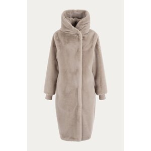 Manteau Fausse Fourrure Moscow Nadjana Taupe